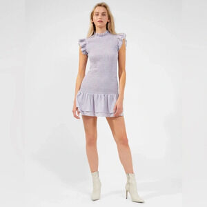 French Connections Elao Verona Crepe
Smocked Dress